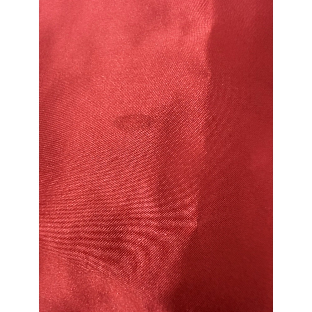 VTG Y2K Cache Red Pink Ombre Beaded Gown Dress Mesh Overlay Womens Size 4 FLAWS - Picture 13 of 16